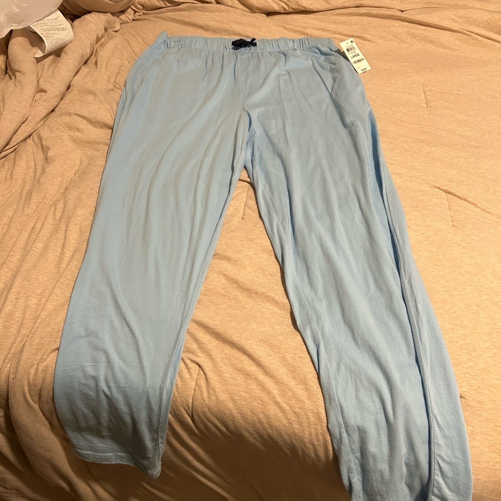 New WithTags Light blue Club Room cotton joggers/pants #loungewear